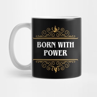 Sorcerer Born with Power Funny Tabletop RPG Mug